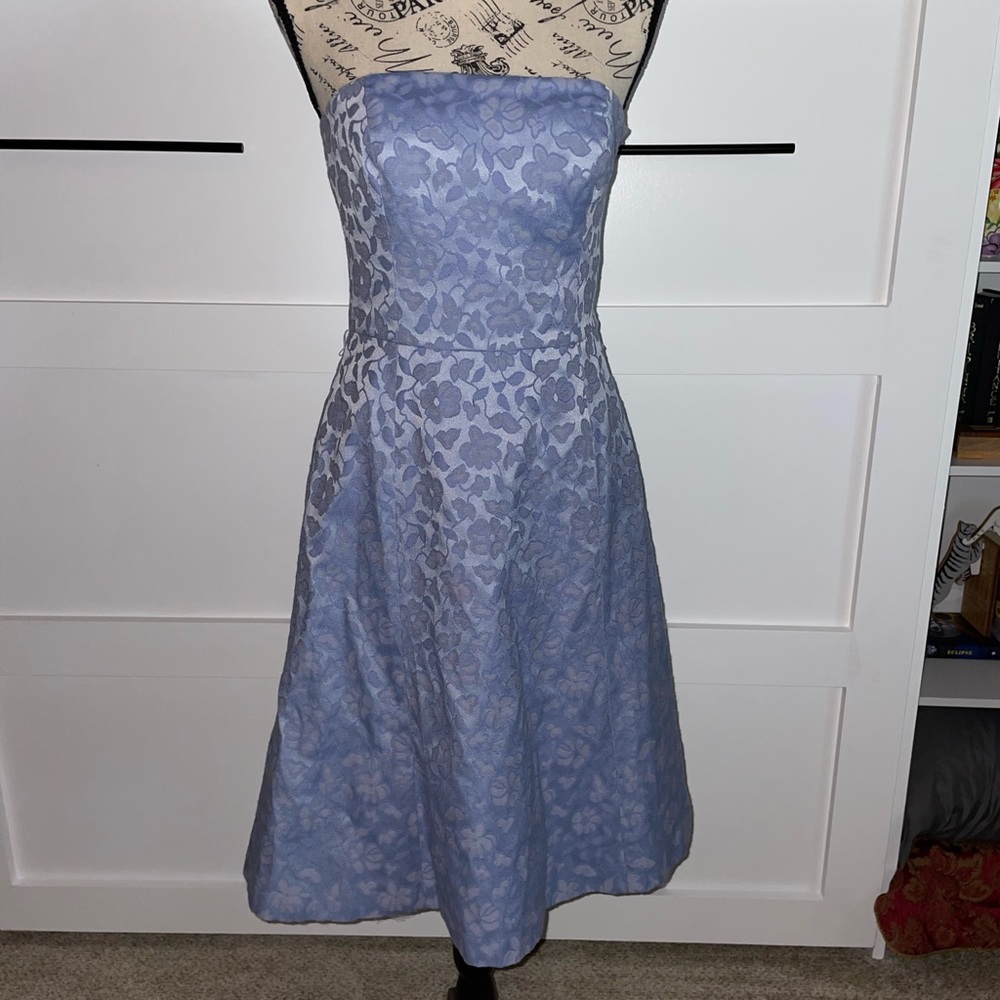Ann Taylor LOFT Strapless Side Zip Dress Size 4
